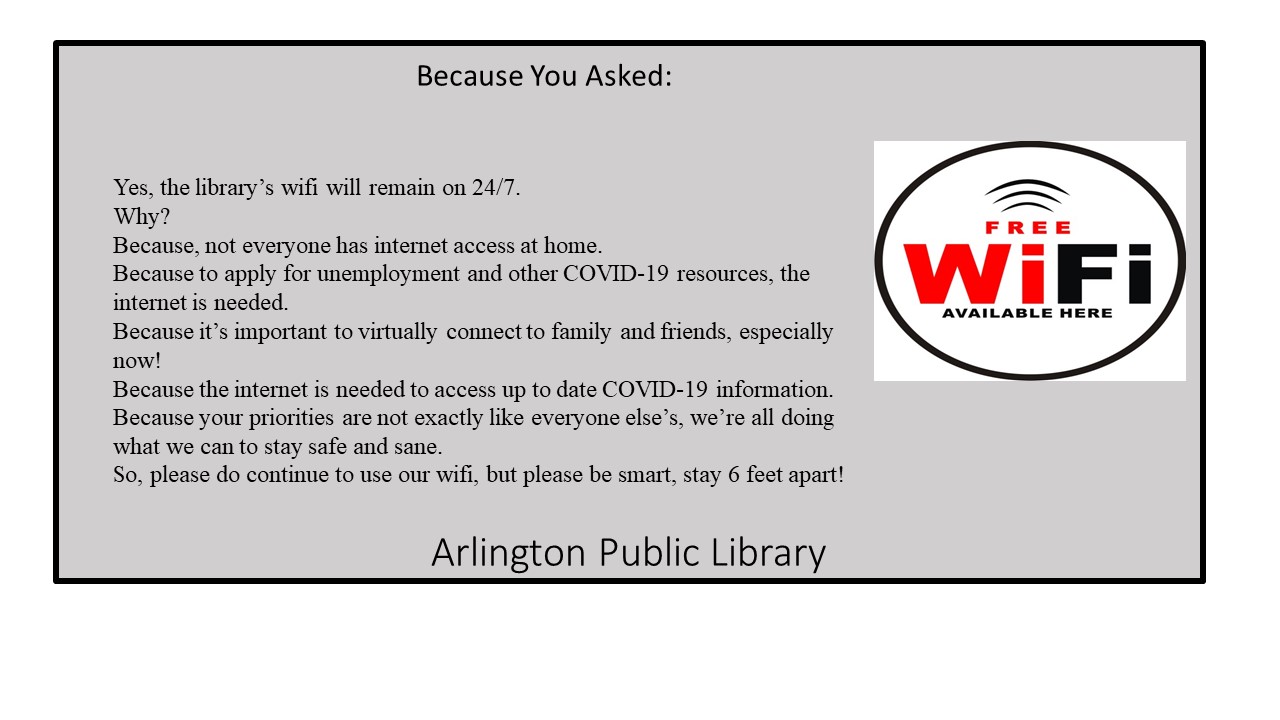 Arlington Public Library Arlington Public Library